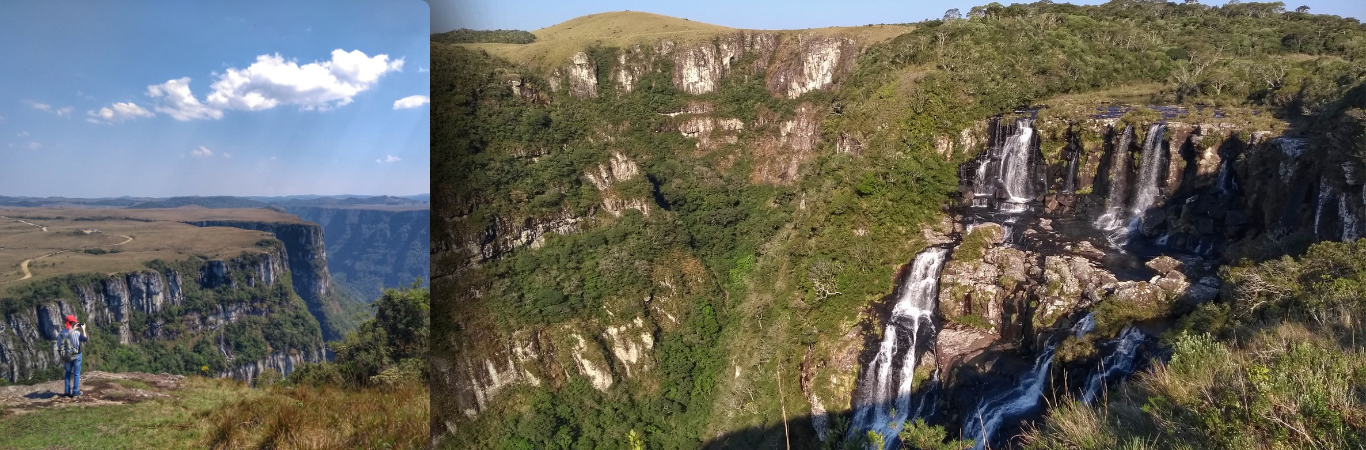Cânion Fortaleza - O Maior conjuntos de Cânions do Mundo - Cambará do Sul - RS
